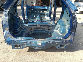 Задняя панель Ford Edge 15-24 2 части, на кузове, синяя