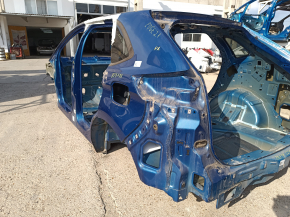 Четверть крыло задняя левая Ford Edge 19-24 на кузове, синияя