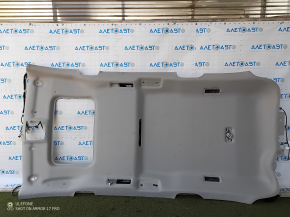 Обшивка потолка Toyota Sienna 21-26 под люк, серая, голая, под чистку, надорван воздуховод