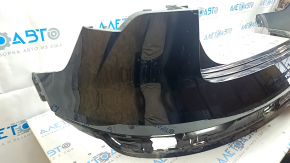 Бампер задний голый Audi E-Tron 19-23 черный, слом креп, царапины