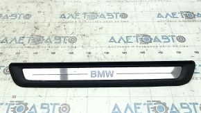 Ornament prag ușă față stânga exterior BMW 3 G20 19-24 cromat, inscripție BMW, coroziune, zgârieturi