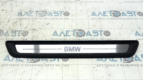 Ornament prag ușă față dreapta exterior BMW 3 G20 19-24 cromat, inscripție BMW, cu