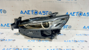 Фара передняя левая Mazda 6 18-21 LED без AFS, белый поворотник