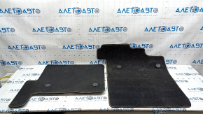 Set covorașe auto pentru Toyota Sienna 21-25, din material textil negru, pentru 8 locuri, pentru curățare chimică