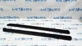 Set covorașe auto pentru Toyota Sienna 21-25, din material textil negru, pentru 8 locuri, pentru curățare chimică