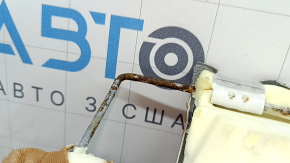 Подушка заднего ряда сидений 2 ряд BMW 3 G20 21-26 искусственная кожа коричневая COGNAC, перфорация, ржавый каркас