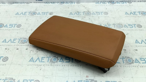 Cotiera consola centrala BMW 3 G20 21-25 piele maro COGNAC fara cusaturi