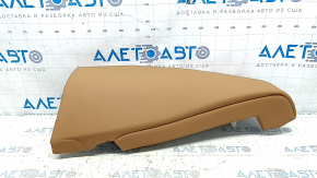 Decorație laterală pentru scaunele din spate dreapta BMW 3 G20 19-25 piele artificială maro COGNAC