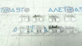 Клипсы порога левого BMW 3 G20 19-26 комплект, 9 штук
