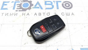 Ключ smart Toyota Sienna 21-23 6 кнопок, потерт