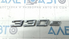 Эмблема надпись 330e крышки багажника BMW 3 G20 21-26 plug-in