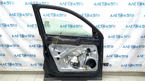 Дверь в сборе передняя левая VW Tiguan 09-18 keyless, черный LC9X, тычки