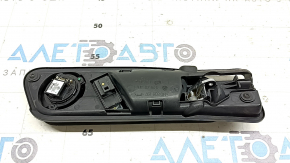 Ручка двери внутренняя задняя левая VW Tiguan 09-18 с пищалкой Fender, с кнопкой центрального замка