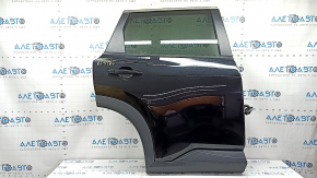 Дверь в сборе задняя правая Nissan Rogue 21-26 S, SV, keyless, тонировка, черный KH3, тычка