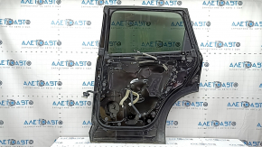 Дверь в сборе задняя правая Nissan Rogue 21-26 S, SV, keyless, тонировка, черный KH3, тычка