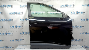 Дверь в сборе передняя правая Nissan Rogue 21-26 keyless, черный KH3, вмятины