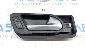 Ручка двери внутренняя передняя правая VW Tiguan 09-17 с кнопкой центрального замка