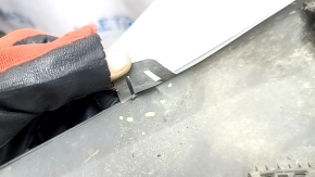 Bara spate Nissan Rogue 21-23 gri, fabricată în SUA, elemente de fixare rupte, zgârieturi