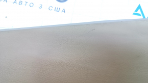 Обшивка двери багажника верхняя Subaru b10 Tribeca бежевая, потерта, царапины