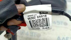 Зеркало боковое левое в сборе Nissan Rogue 21-23 BSM, 7 пинов, с поворотником, с подогревом, черное