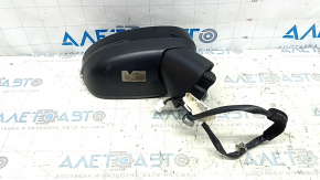 Зеркало боковое правое в сборе Nissan Rogue 21-23 BSM, 7 пинов, с поворотником, с подогревом, черное