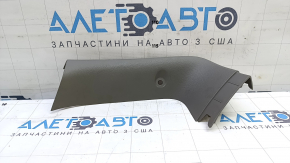 Обшивка двери багажника правая Buick Encore 13-16 серая, сломано крепление, тычка