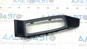 Ornament regulator geam stânga față Nissan Rogue 21-24 fabricație SUA, negru, zgârieturi
