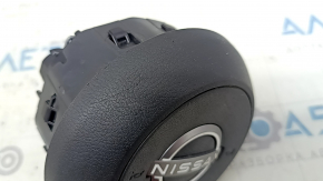 Подушка безопасности airbag в руль водительская Nissan Rogue 21-22 черная, тип 2, царапины