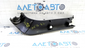 Обшивка двери багажника левая Mitsubishi Outlander 14-22 черная, царапины, потертость