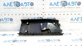 Накладка центральной стойки нижняя левая BMW X5 E70 07-13 черная, с воздуховодом, потерта