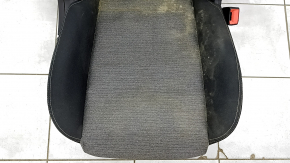 Пассажирское сидение Nissan Rogue 21-22 без airbag, механическое, ткань черно-серая US built, под химчистку