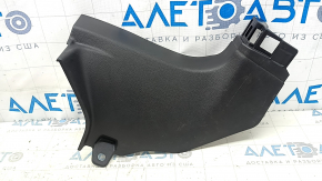 Ornament montan față dreapta jos Nissan Rogue 21-22 negru S fabricat în SUA, zgârieturi