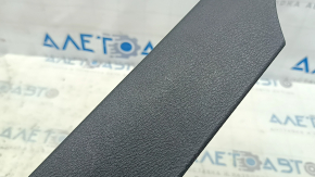 Tapițerie consolă centrală stânga sus Nissan Rogue 21-24 piele, neagră