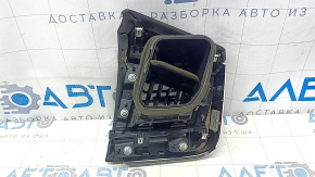Дефлектор воздуховода торпеды левый Nissan Rogue 21-23 с накладкой, полез хром