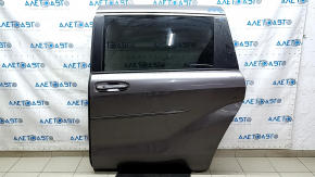 Дверь в сборе задняя левая Toyota Sienna 21-26 графит 1H1, keyless, треснута накладка