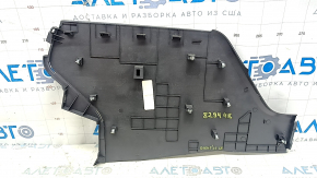 Накладка центральной консоли левая Nissan Rogue 21-26 черная, потерта
