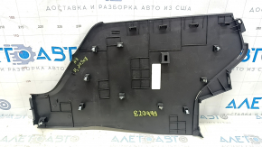 Накладка центральной консоли правая Nissan Rogue 21-26 черная, потерта