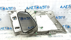Накладка задней стойки левая Nissan Rogue 21-26 серая, царапины, под чистку