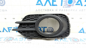 Решетка бампера левая VW Tiguan 12-16 рест под птф, потерта