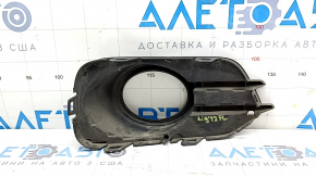Решетка бампера левая VW Tiguan 12-16 рест под птф, потерта