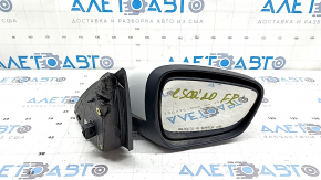 Oglindă laterală dreapta completă Ford Escape MK4 20-22 12 pini, BSM, alb, viraj, încălzit