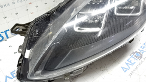 Фара передняя левая в сборе Ford Escape MK4 20-22 LED, под полировку, потрескался лак