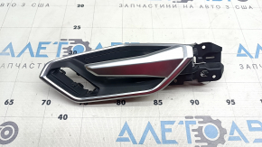Ручка двери внутренняя передняя правая Audi E-Tron 19-23 хром, трещины