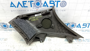 Ornament lunetă stânga Porsche Macan 15-18 spate maro, sub difuzor