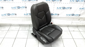 Пассажирское сидение Porsche Macan 15-18 с airbag, электрическое, подогрев, вентиляция, кожа серая achatgrau, царапины, надрыв, вмятины