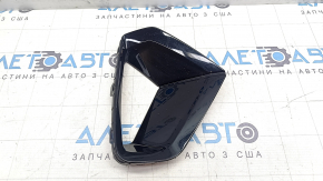 Grilă bară față stânga Audi E-Tron 19-23 negru lucios, Quattro, nisip