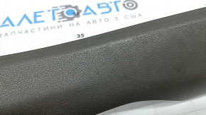 Накладка порога задняя левая Porsche Macan 15-18 серая achatgrau под airbag, царапины