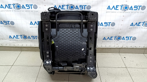 Задний ряд сидений 2 ряд правый Ford Escape MK4 20-22 без airbag, кожа, бежевая с черным, перфорация, трещина на накладке