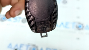 Ключ Porsche Macan 15-22 4 кнопки, под карбон, полезла краска, тычки