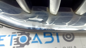 Решетка радиатора grill в сборе BMW X5 G05 19-23 с жалюзи дефлектором радиатора 3.0T с моторчиком, X-LINE, с камерой 360, хром, песок